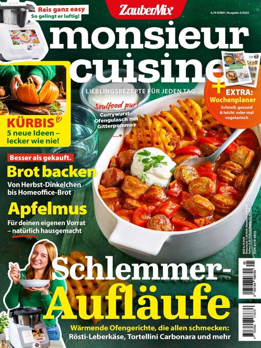 Title details for Monsieur Cuisine by Zaubermix by falkemedia GmbH & Co. KG. - Available